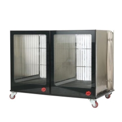 YSCC-505D Veterinary cages, stainless steel cages, laminate cages