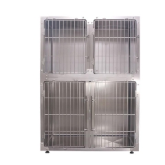 YSKA-509 Professional Stainless Steel Modular Dog Cage With Rounded Corner