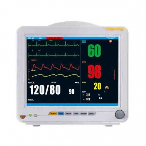 YSPM80G portable à côté du dispositif de surveillance des signes vitaux du patient