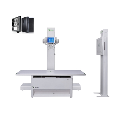 High Performance Medical Diagnostic X Ray Radiography Machine With Digital System YSDR-500B2