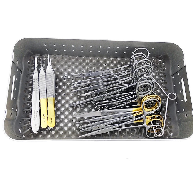 YSVET-W012 Veterinary General Surgical Instrument Set for vet clinic