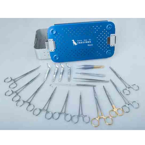 YSVET-G014 Kit chirurgical de haute qualité pour stérilisateur canin Spay