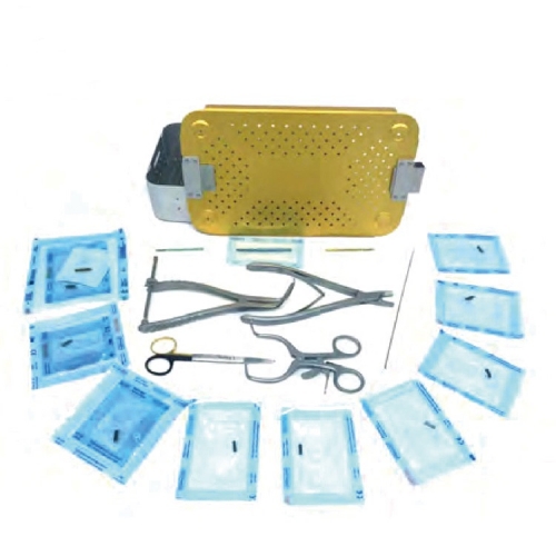 YSVET-AL01 Instrumento de ligamento artificial Conjunto de instrumentos quirúrgicos veterinarios