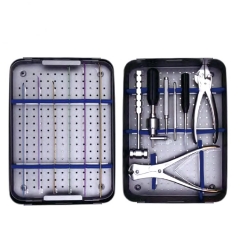 YSVET-AO01A Competitive Price Titanium Animal Nail Therapy Set for pets surgery