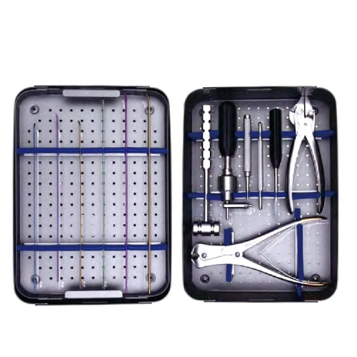 YSVET-AO01A Competitive Price Titanium Animal Nail Therapy Set for pets surgery