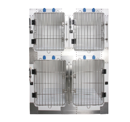 Cage pour animaux de compagnie en fibre de verre modulaire YSKA-510