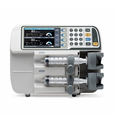 YSZS-620V Vet use Medical Equipment double channels Syringe pump