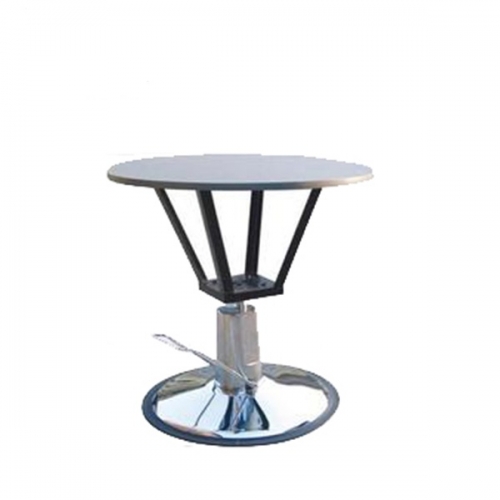YSVET-MY1001 Pet Grooming Table Stainless Steel Round Hydraulic Lift Pet Grooming Table