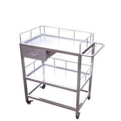 YSVET5107 Stainless Steel Vet Operation Instrument Trolley