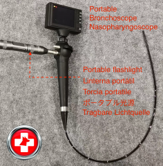 Portable Video bronchoscope Video Endoscope for Sheep/Horse/Cow Veterinary Use