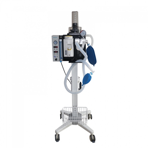 Machine d&#39;anesthésie portable YSAV120V3 Vet avec chariot