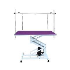 YSVET-N201 Factory Supply Custom-Made Pet Dog Cat Competition Table Hydraulic Lift Beauty Table for Vet Clinic