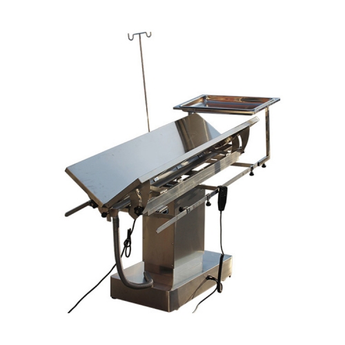 YSVET0504 V shape veterinary instrument vet operating table cheap electric animal operation table