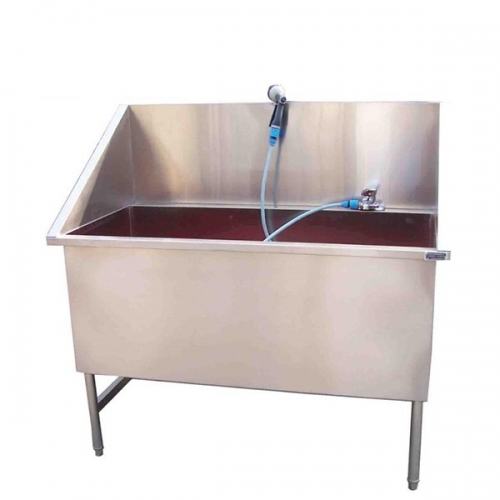 YSVET-CX130 veterinary bath tub Pet Grooming Bathtub Stainless Steel