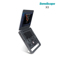 Hot selling SonoScape X5 portable 4D color doppler echo machine