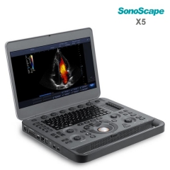 Hot selling SonoScape X5 portable 4D color doppler echo machine