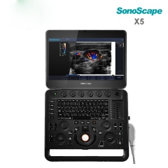 Hot selling SonoScape X5 portable 4D color doppler echo machine