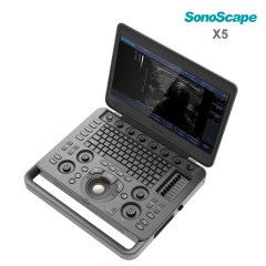 Hot selling SonoScape X5 portable 4D color doppler echo machine