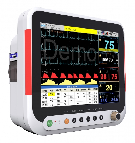 Monitor de paciente multiparámetro YSF9 (15 pulgadas)