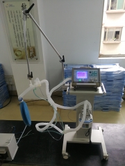 YSAV400 Medical Surgical Equipment Ventilator Machine with Touch Screen