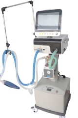 YSAV500D Medical Ventilator for ICU NICU Ventilation with AIR Compressor