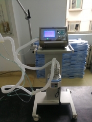 YSAV400 Medical Surgical Equipment Ventilator Machine with Touch Screen