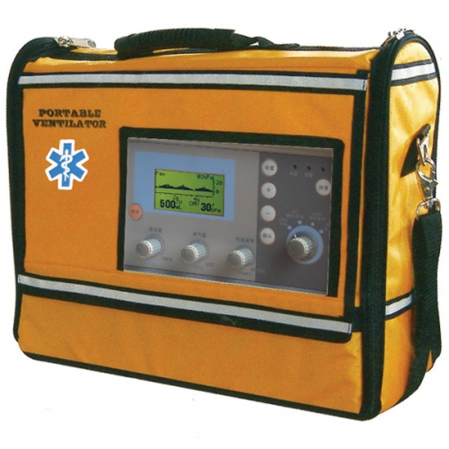 Ventilateur ICU de transport portable YSAV-100C pour les premiers secours