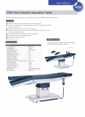 YSOT-A1 chirurgie orthopédique ou table d'opération