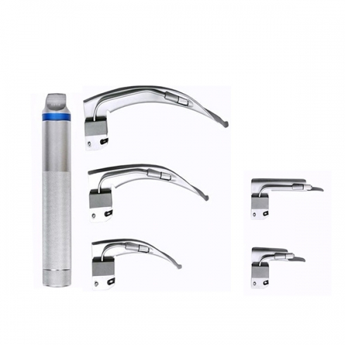 YSENT-HJ1C Adult and Pediatric Fiber Optical Lamp Laryngoscope Set