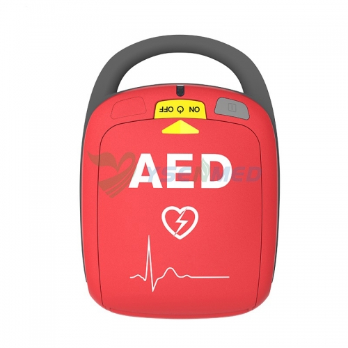 Défibrillateur automatique externe à deux phases AED portatif d'urgence