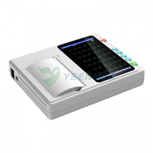 Máquina de ECG de 3 canales con electrocardiógrafo médico YSENMED YSECG-03L