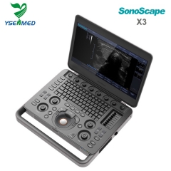 Portable Vet Scanner Color Doppler Ultrasound Sonoscape X3 Vet For Animals