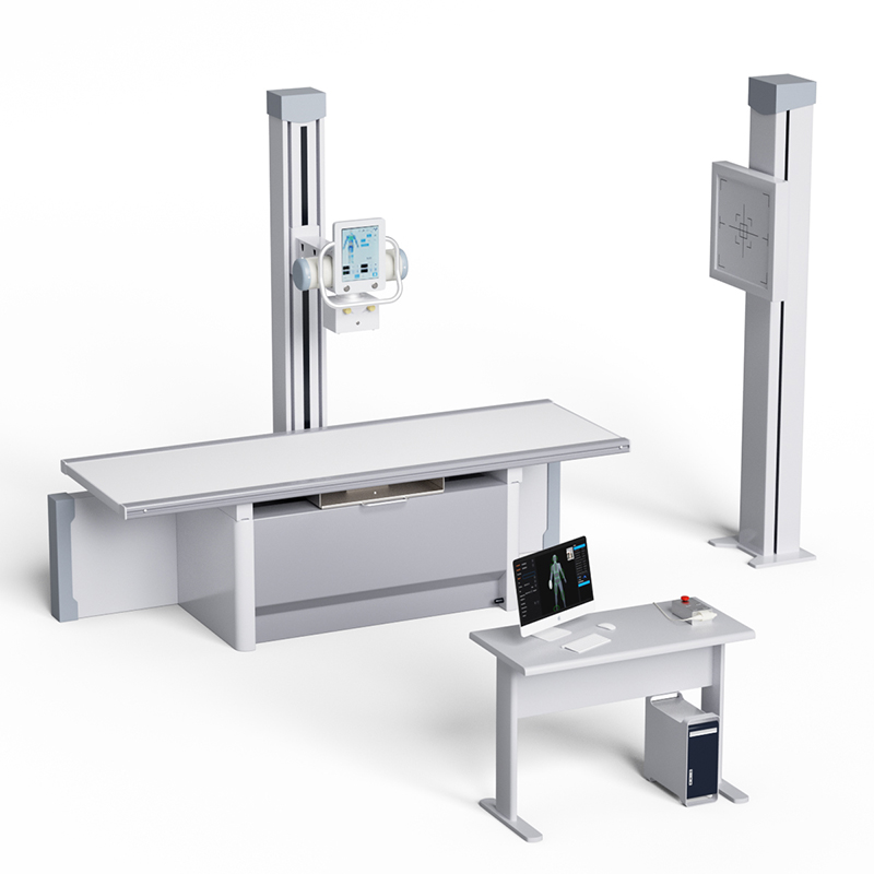 YSX500D Высокочастотный 50KW 500mA Медицинский цифровой плоскопанельный детектор Рентгеновский аппарат