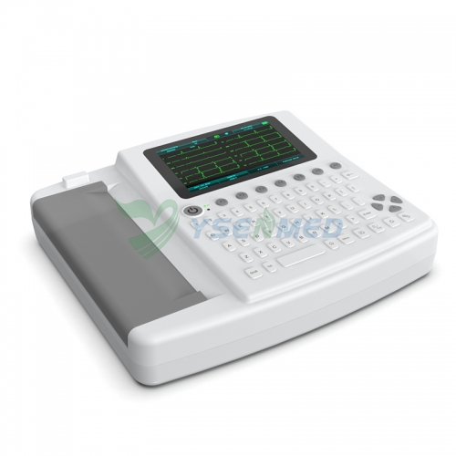 YSENMED YSECG-012L Máquina de ECG médica Electrocardiógrafo de 12 canales