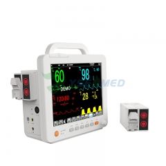 YSENMED YSPM-12H Medical Modular Multi-parameter Patient Monitor