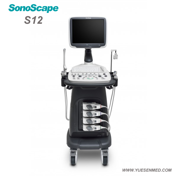 Système SonoScapeS12 Doppler couleur Trolley