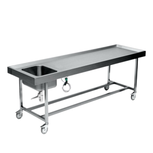 YSJPT-4A Simple Stainless Autopsy Table