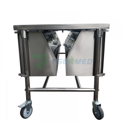 YSTSC-S38 High Quality Stainless Steel Body Transfer Trolley