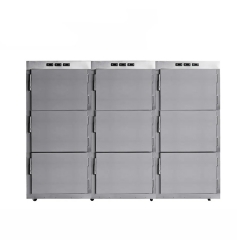 High Quality Medical 9 Bodies Morgue Freezer YSSTG0109