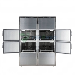 Stainless Steel 8 Body Morgue Freezer YSSTG0108