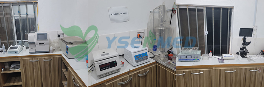 Équipement YSENMED installé et mis en service dans un hôpital au Nigeria