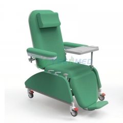 YSHDM-S0Y Chaise manuelle médicale Chaise de don de sang Chaise de dialyse manuelle