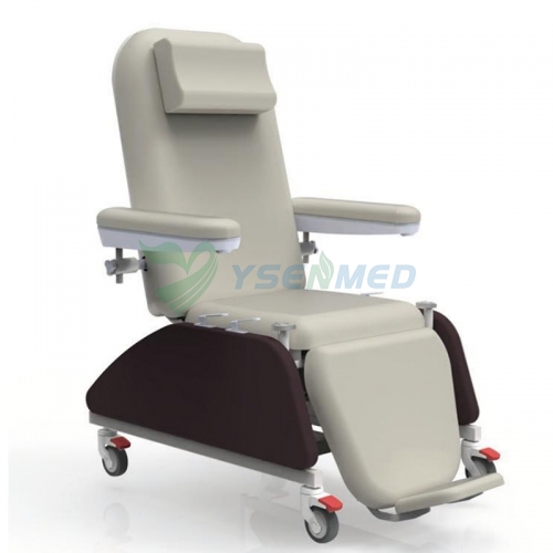 YSHDM-S0Y Chaise manuelle médicale Chaise de don de sang Chaise de dialyse manuelle