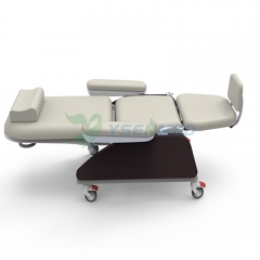 YSHDM-S0Y Chaise manuelle médicale Chaise de don de sang Chaise de dialyse manuelle