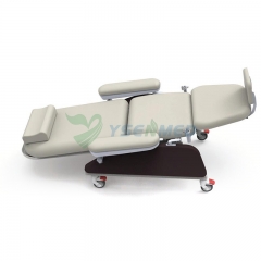 YSHDM-S0Y Chaise manuelle médicale Chaise de don de sang Chaise de dialyse manuelle