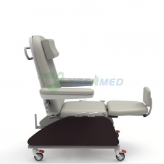 YSHDM-S0Y Chaise manuelle médicale Chaise de don de sang Chaise de dialyse manuelle