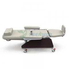 YSHDM-S0Y Chaise manuelle médicale Chaise de don de sang Chaise de dialyse manuelle