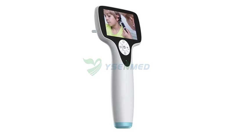 Here we share the operation video of YSENMED YSENT-OT100 video otoscope