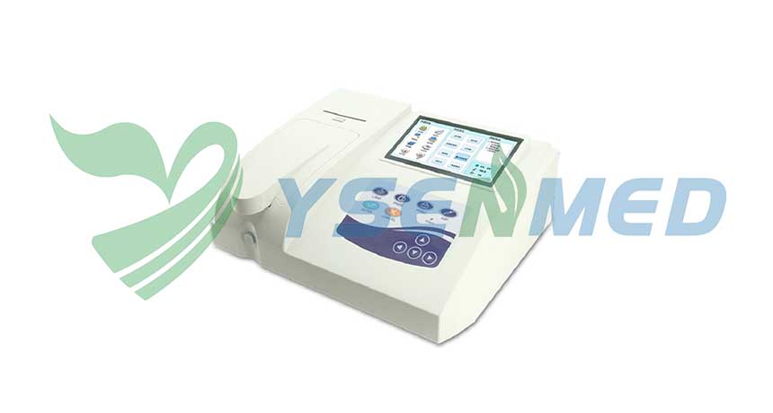 Operation video of YSENMED YSTE300C Semi-auto Biochemistry Analyzer