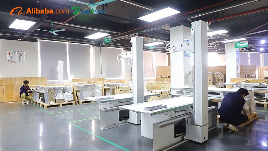 Introduction video of YSENMED X-ray Machine Manufacturing Workshop